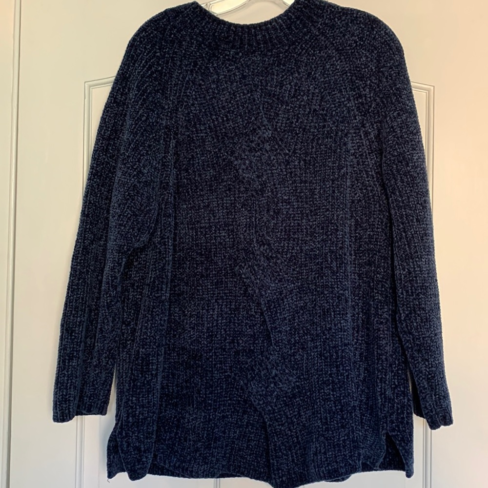 J. Jill Chenille Blue size XL Petite Sweater